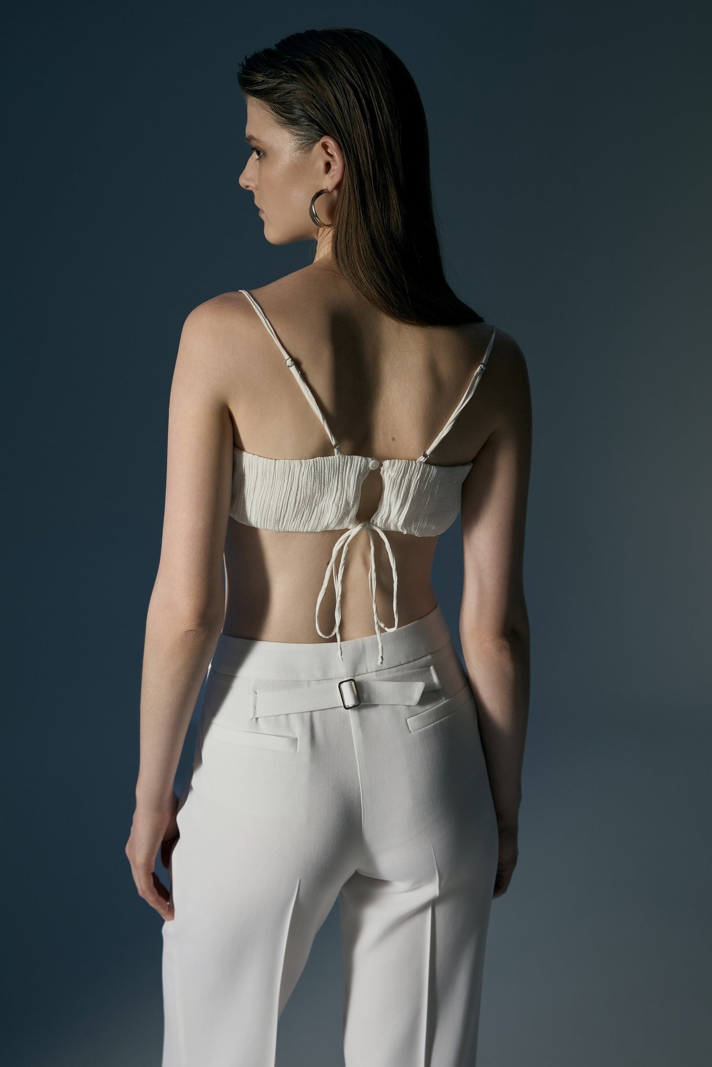 EMPIRE PANTS - VANILLE
