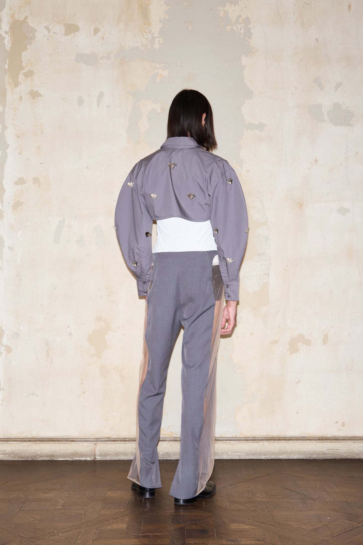 CABELLO BLOUSE GREY