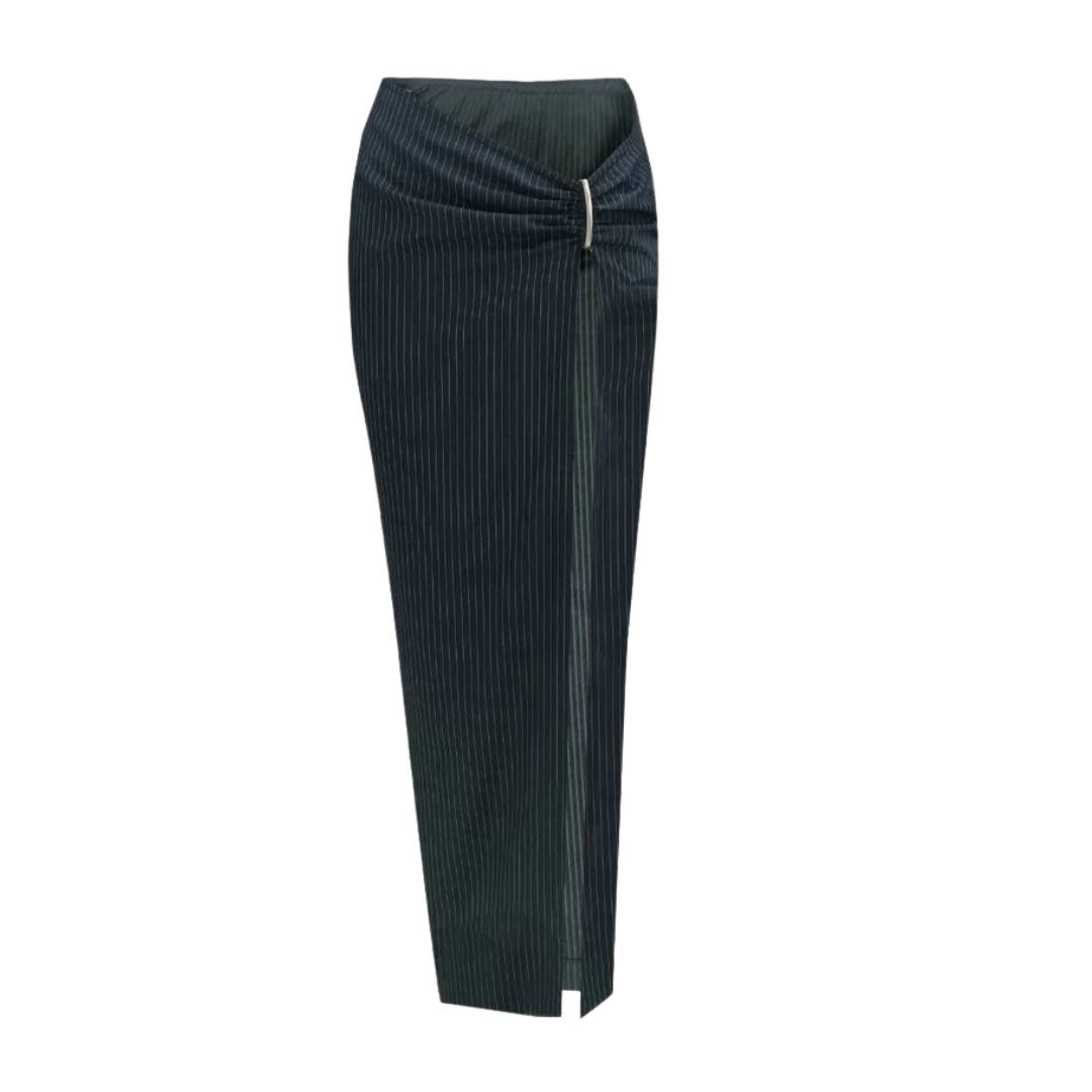 High-Slit Carabiner Skirt