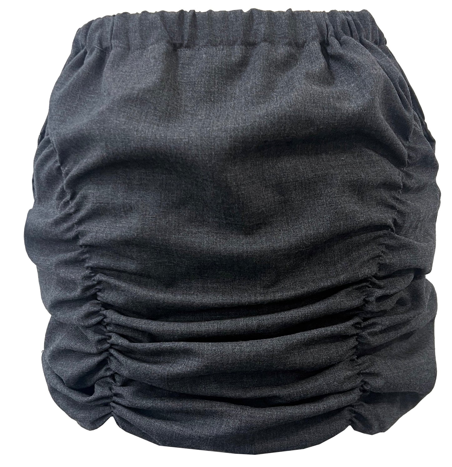 THE SMOCKED MINI SKIRT