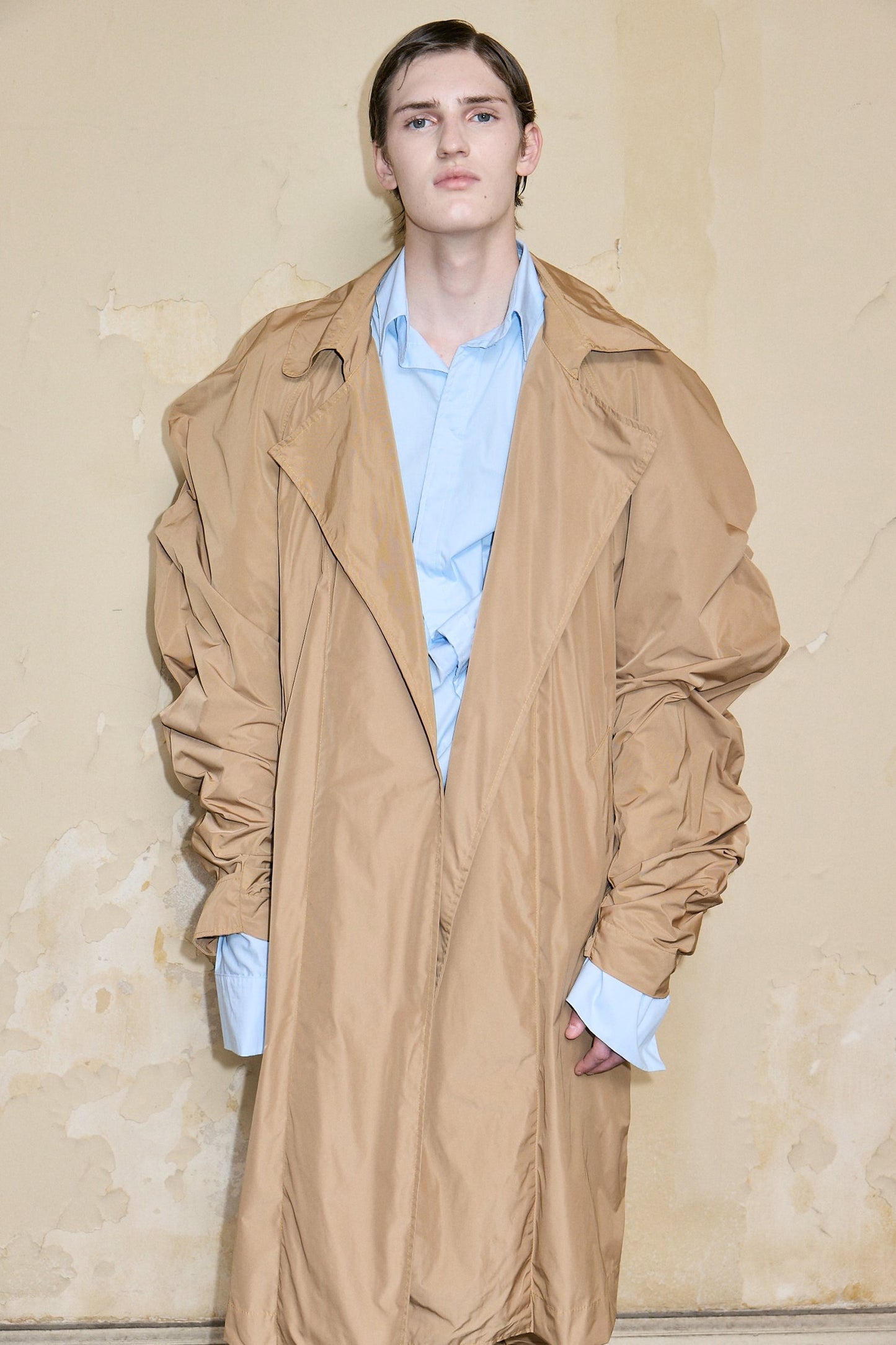 TRENCH TEMPLE BEIGE
