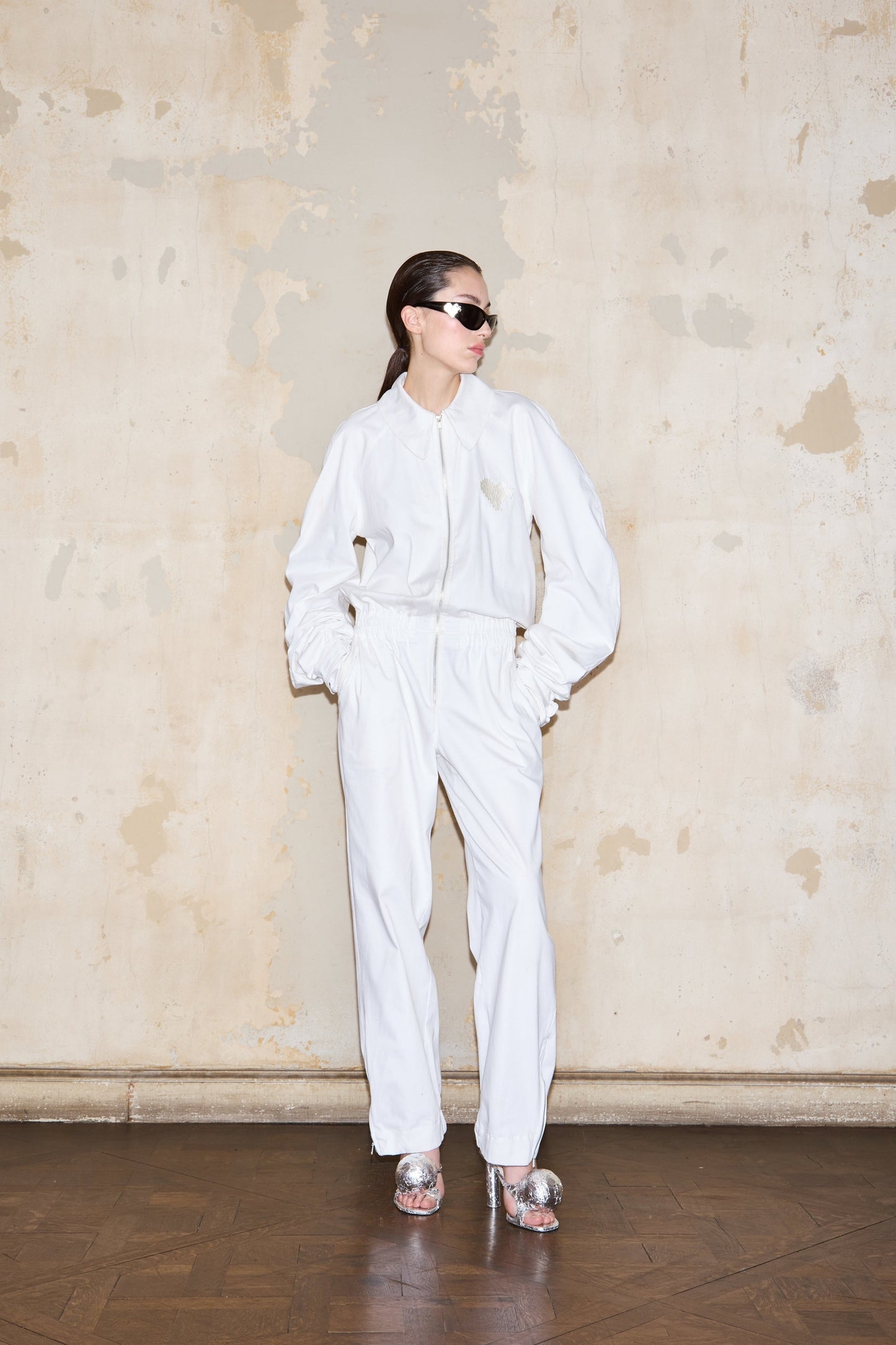 RUSSEL JUMPSUIT OFF WHITE