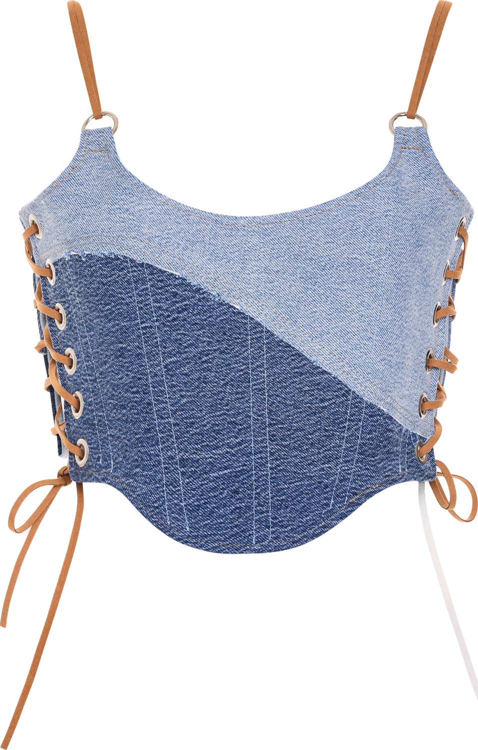 DENIM SAPPHIRE CORSET
