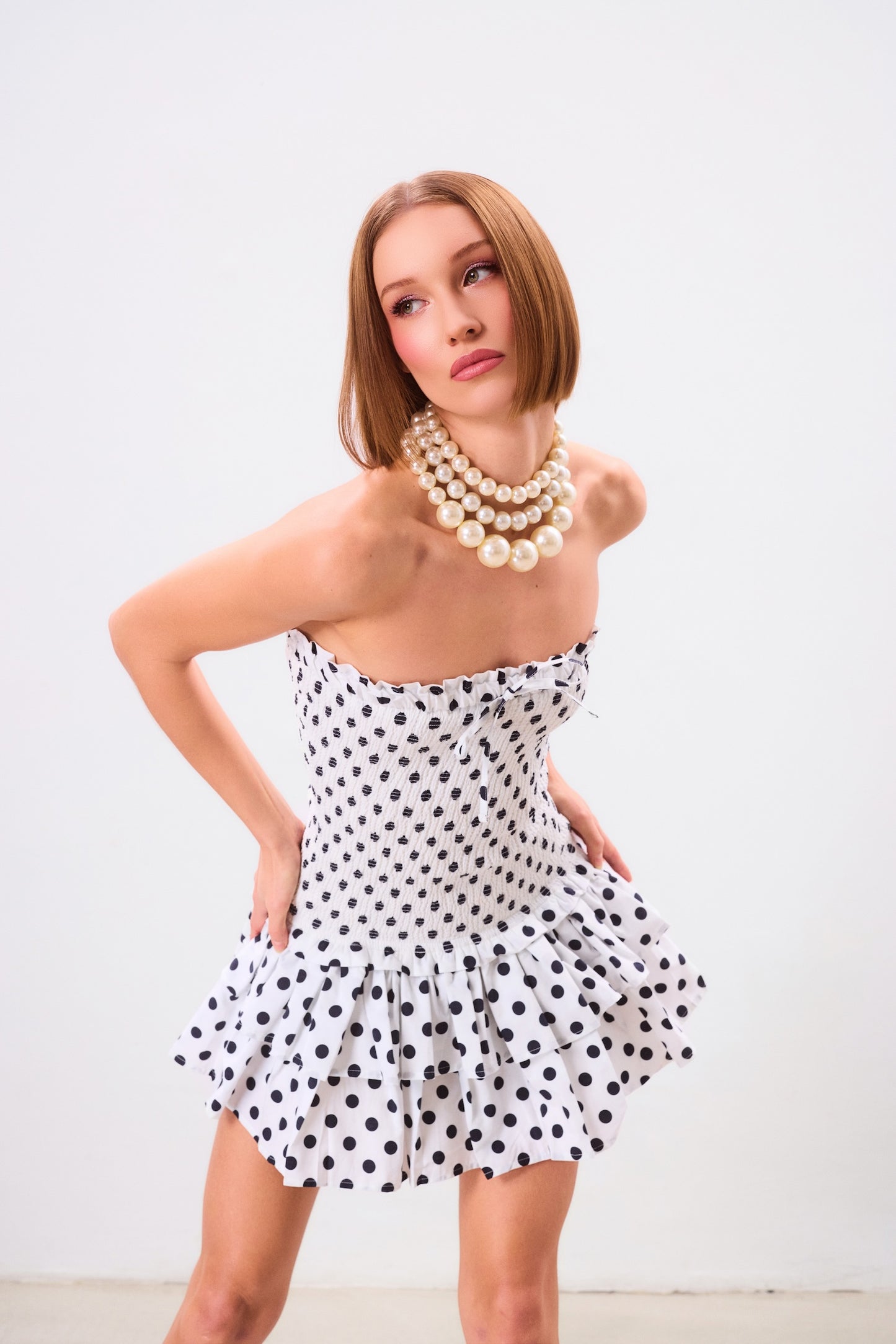 Polka Dot Darling Mini Dress