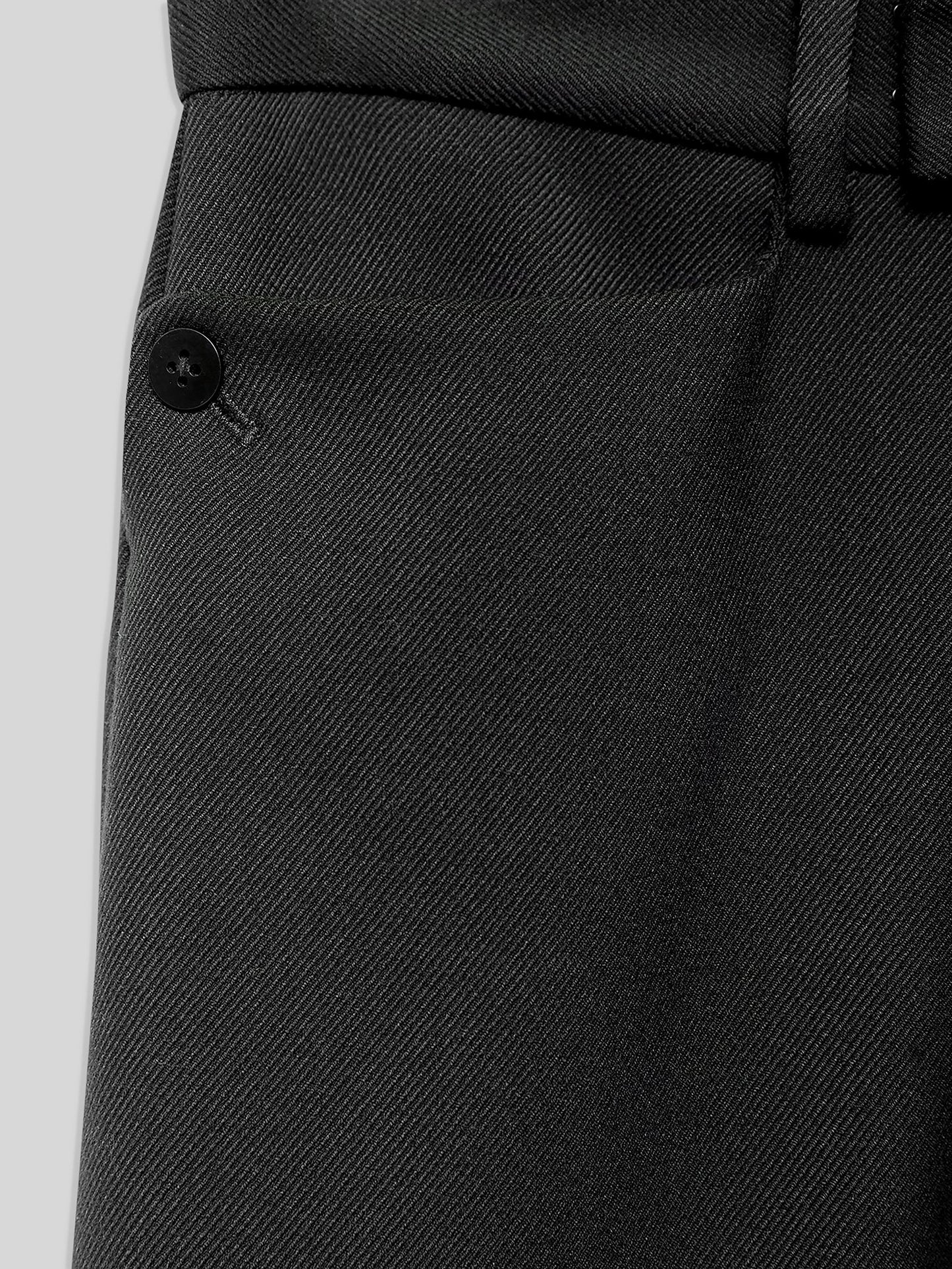 Black Wide Trousers