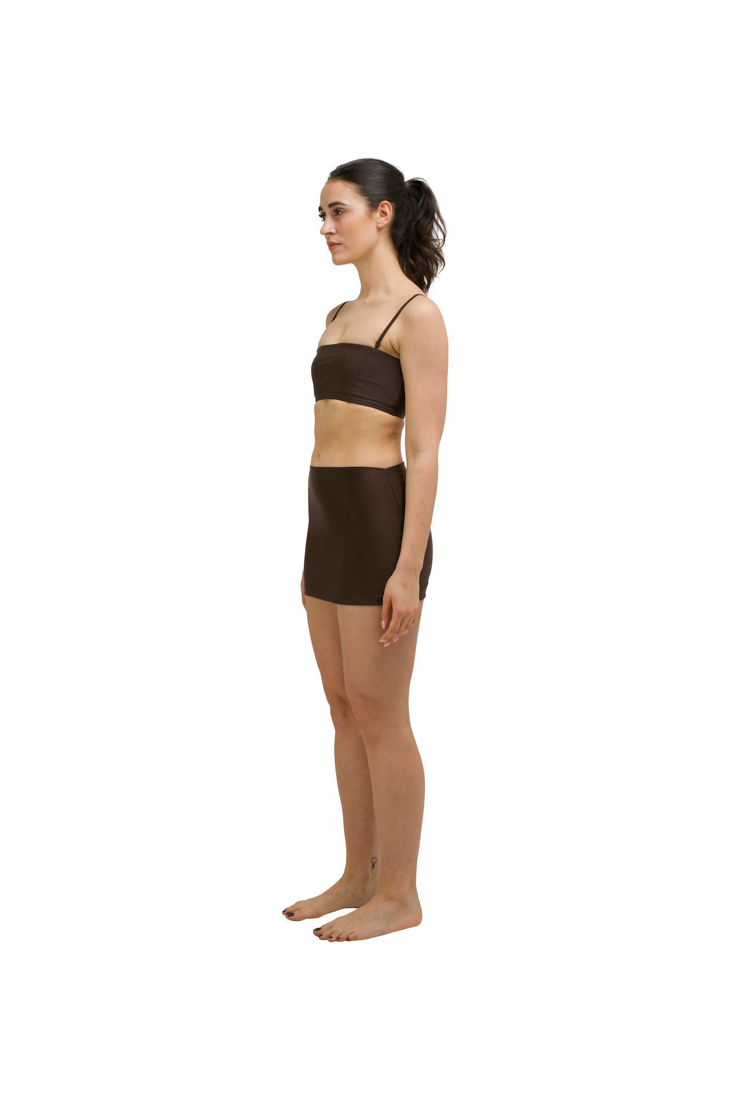 HA 014 - MICRO MINI SKIRT - ARABICA