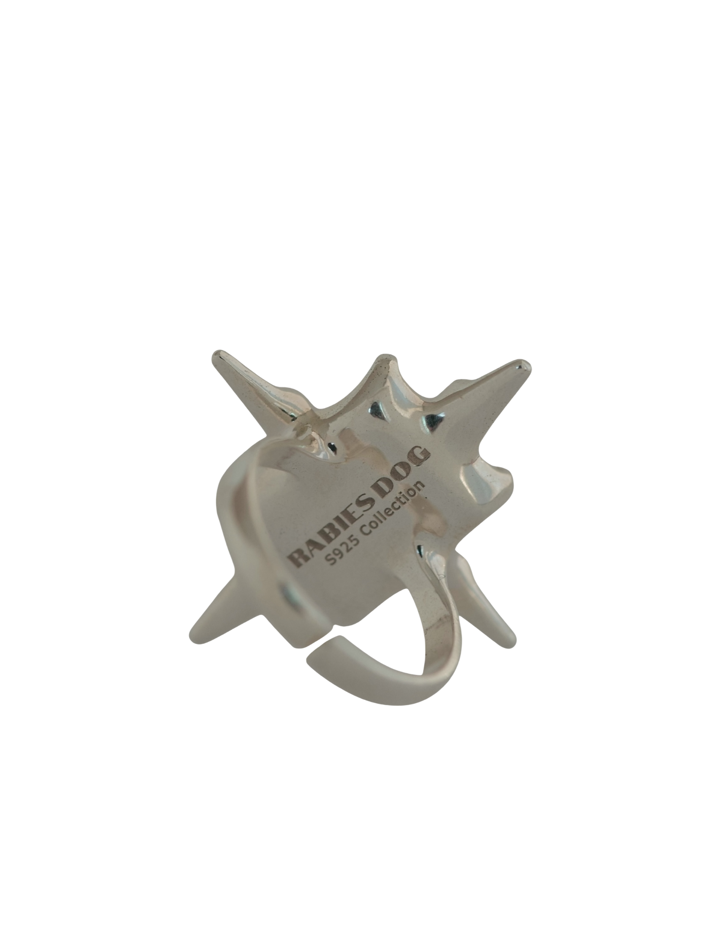 Milky White Astroid Ring S925