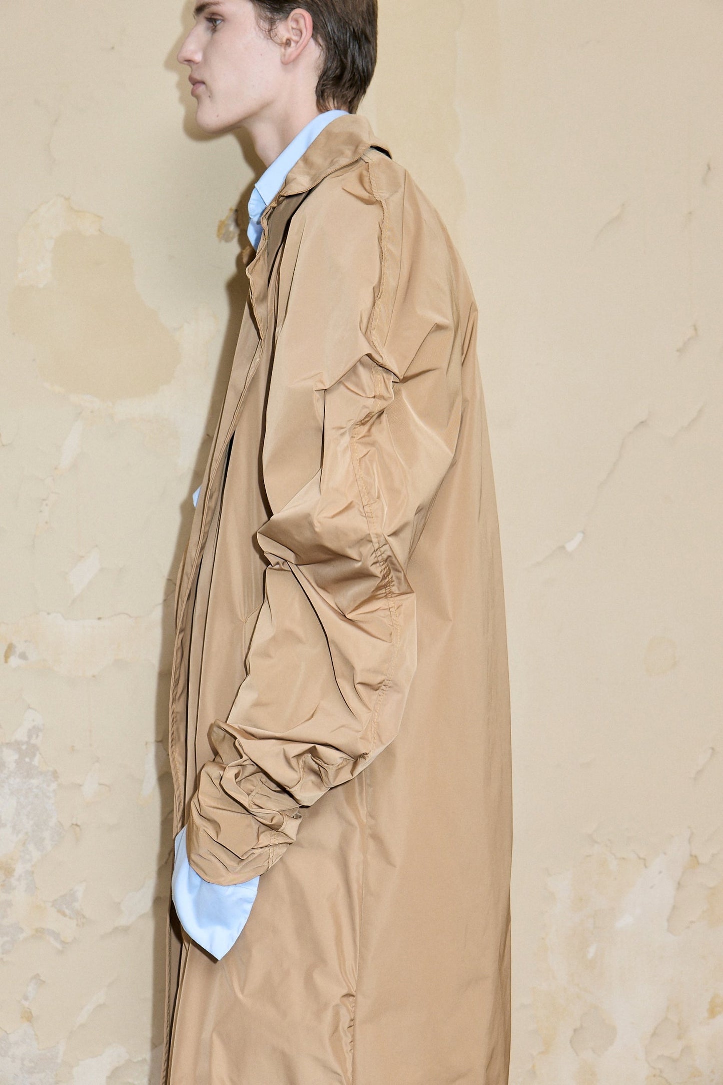 TRENCH TEMPLE BEIGE