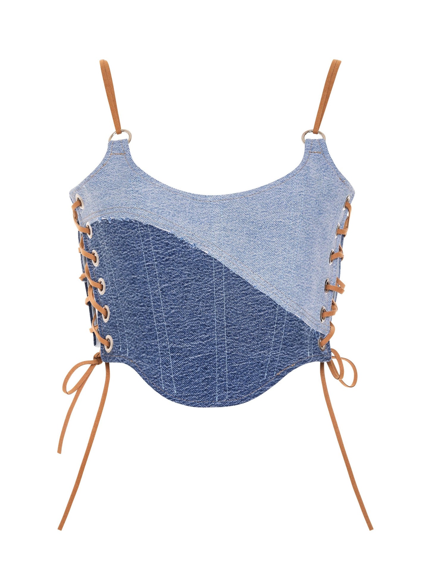 DENIM SAPPHIRE CORSET