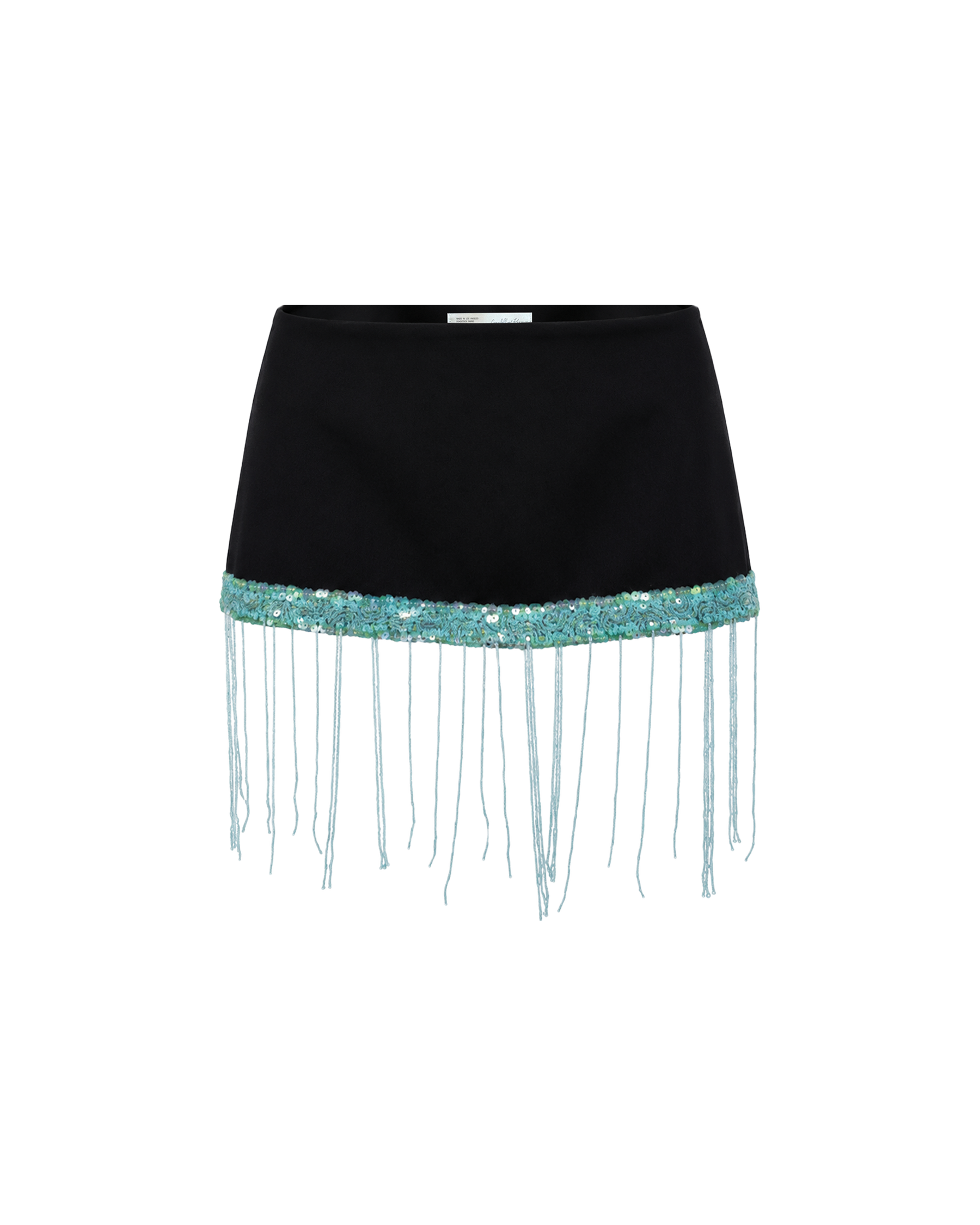 Olympia Skirt with Aquamarine Trim