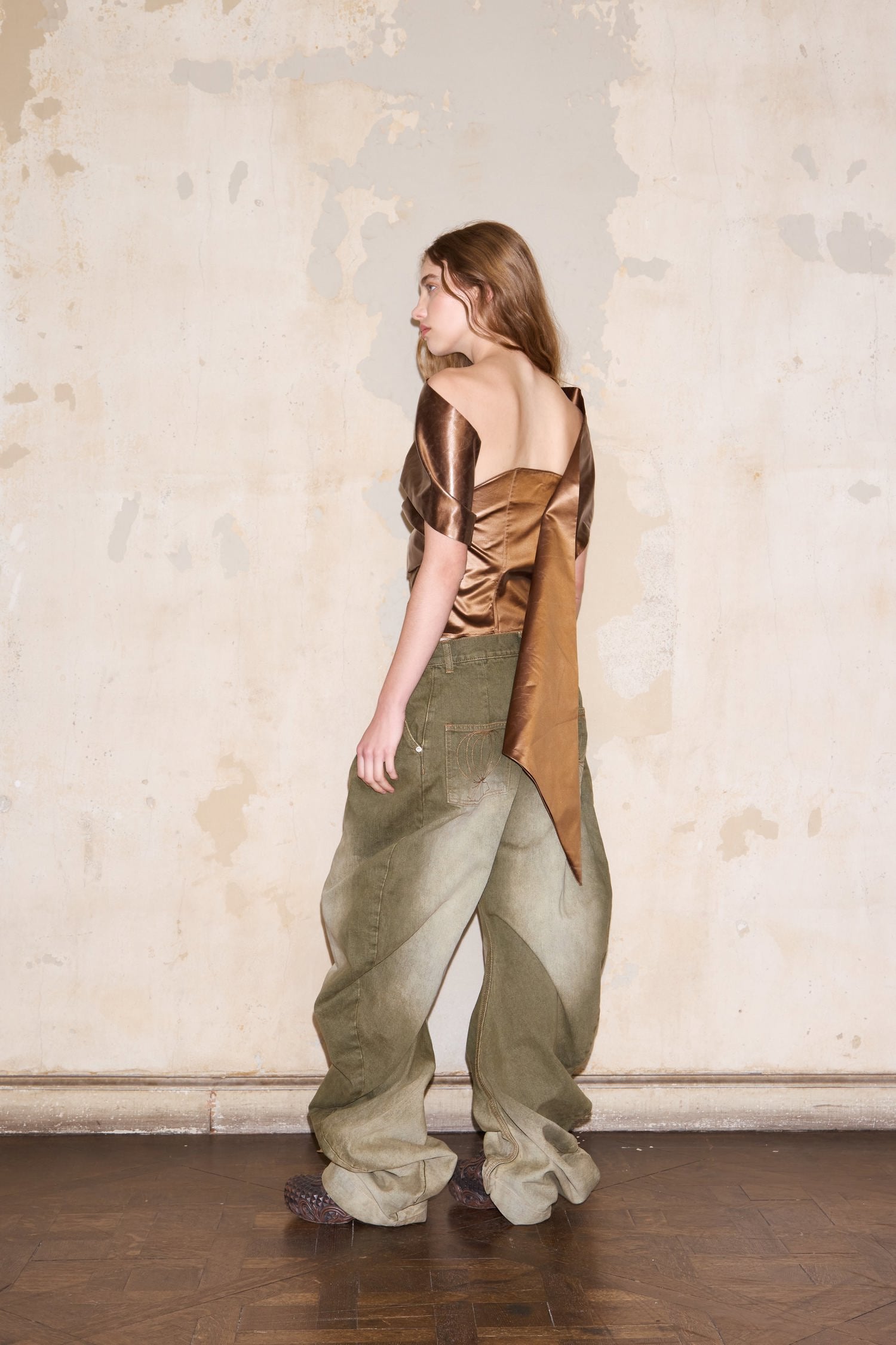 BUENOS AIRES BLOUSE LIGHT BROWN