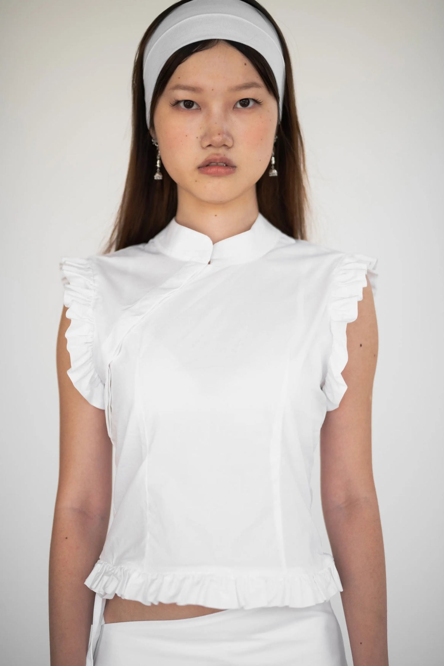Lina Top White