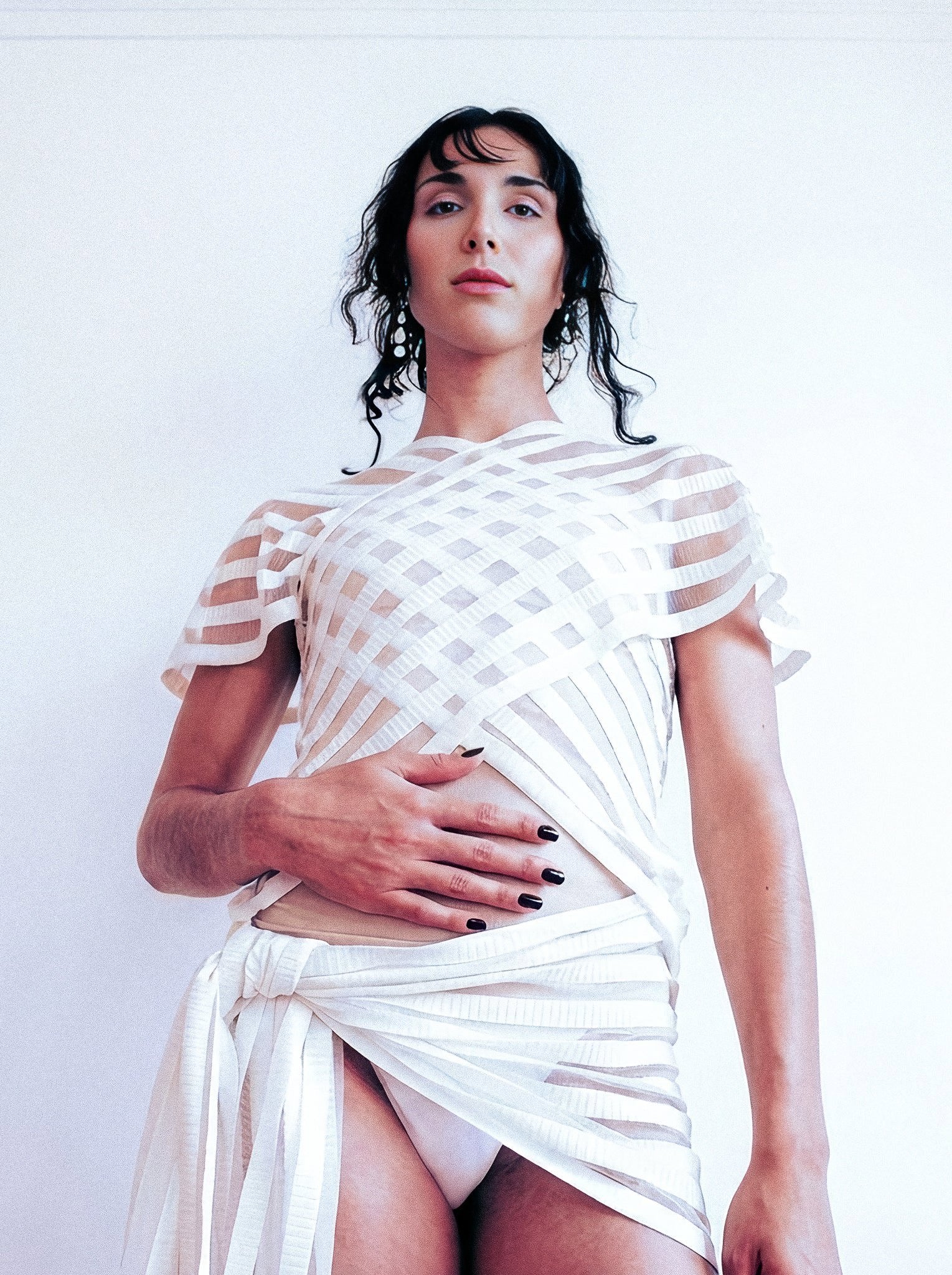 Pie Crust Wrap Blouse