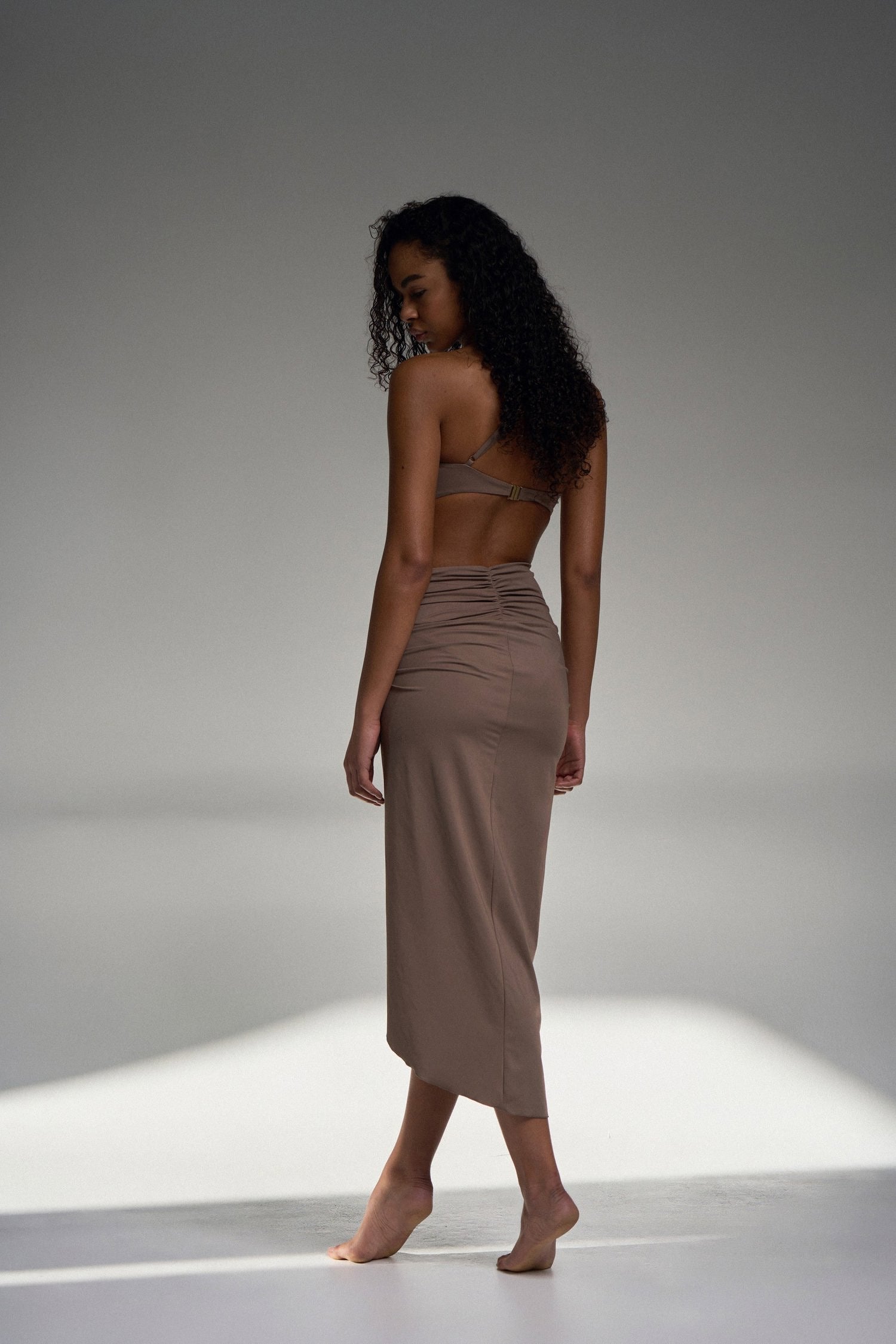 The Gaia Sarong Skirt / Mocha