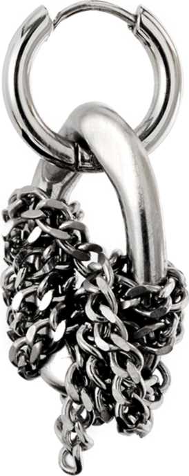 Figaro Knotted Earring