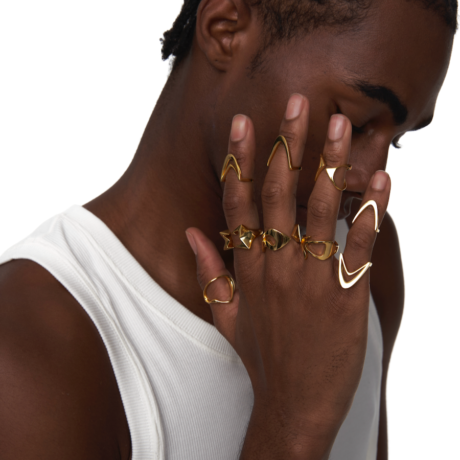 004|Sharp Curve Ring
