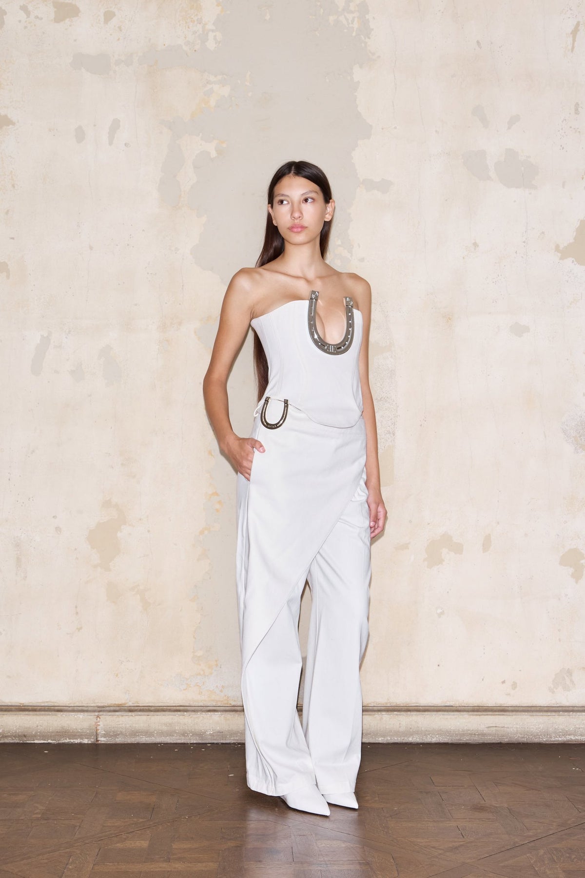 PIZURNO PANT WHITE