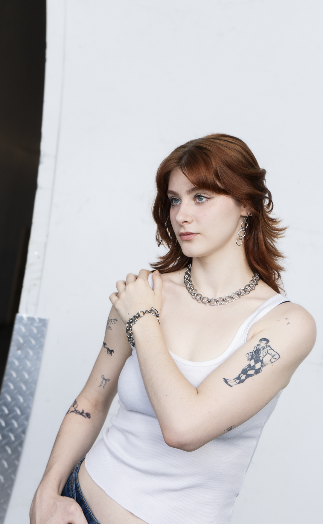 The Circe - Chainmail Statement Necklace
