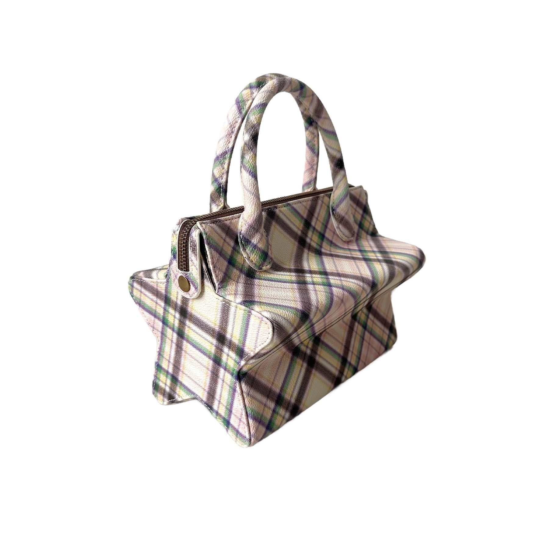 The Star Bag Dollhouse Plaid
