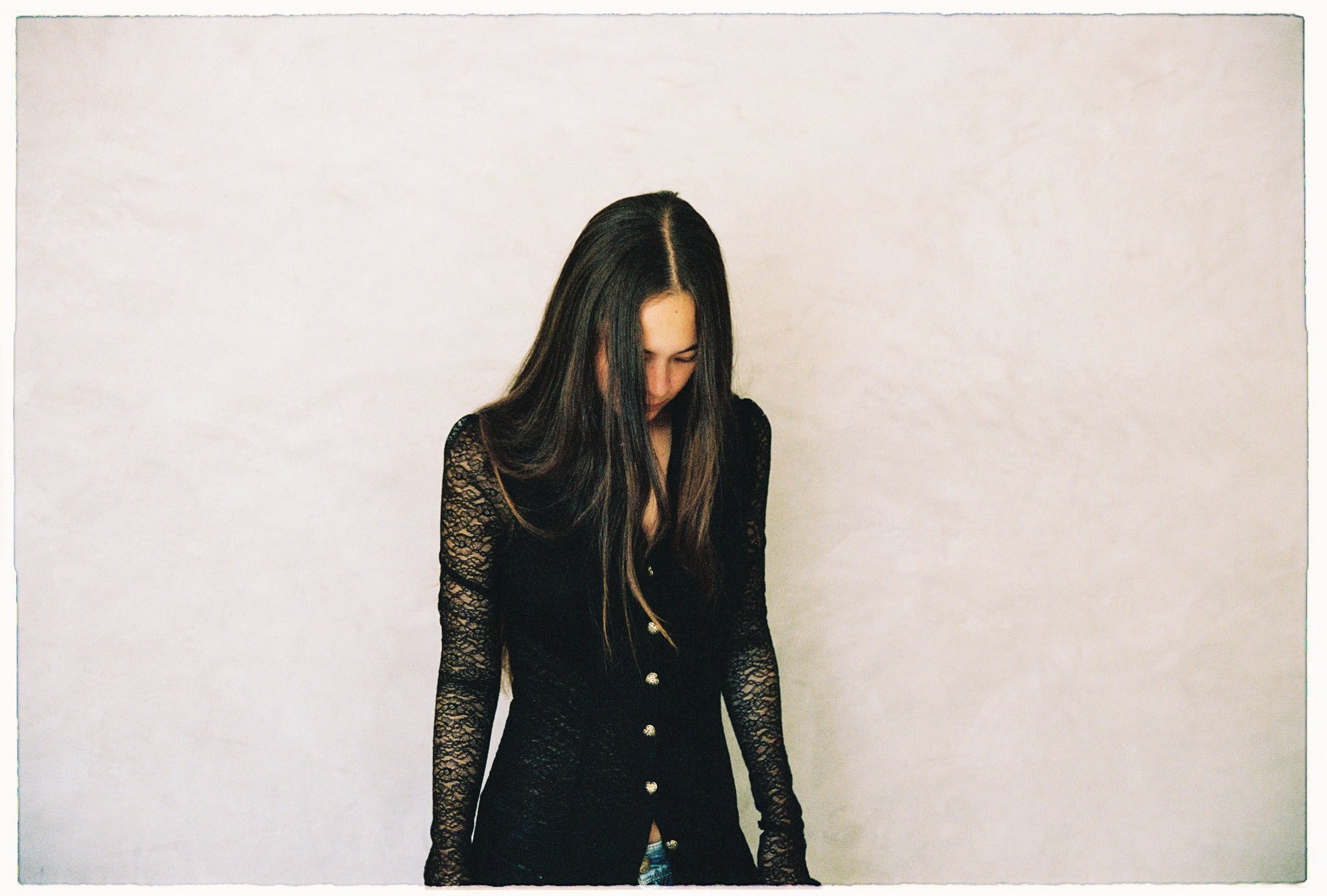 Violetta Duster in Midnight Lace