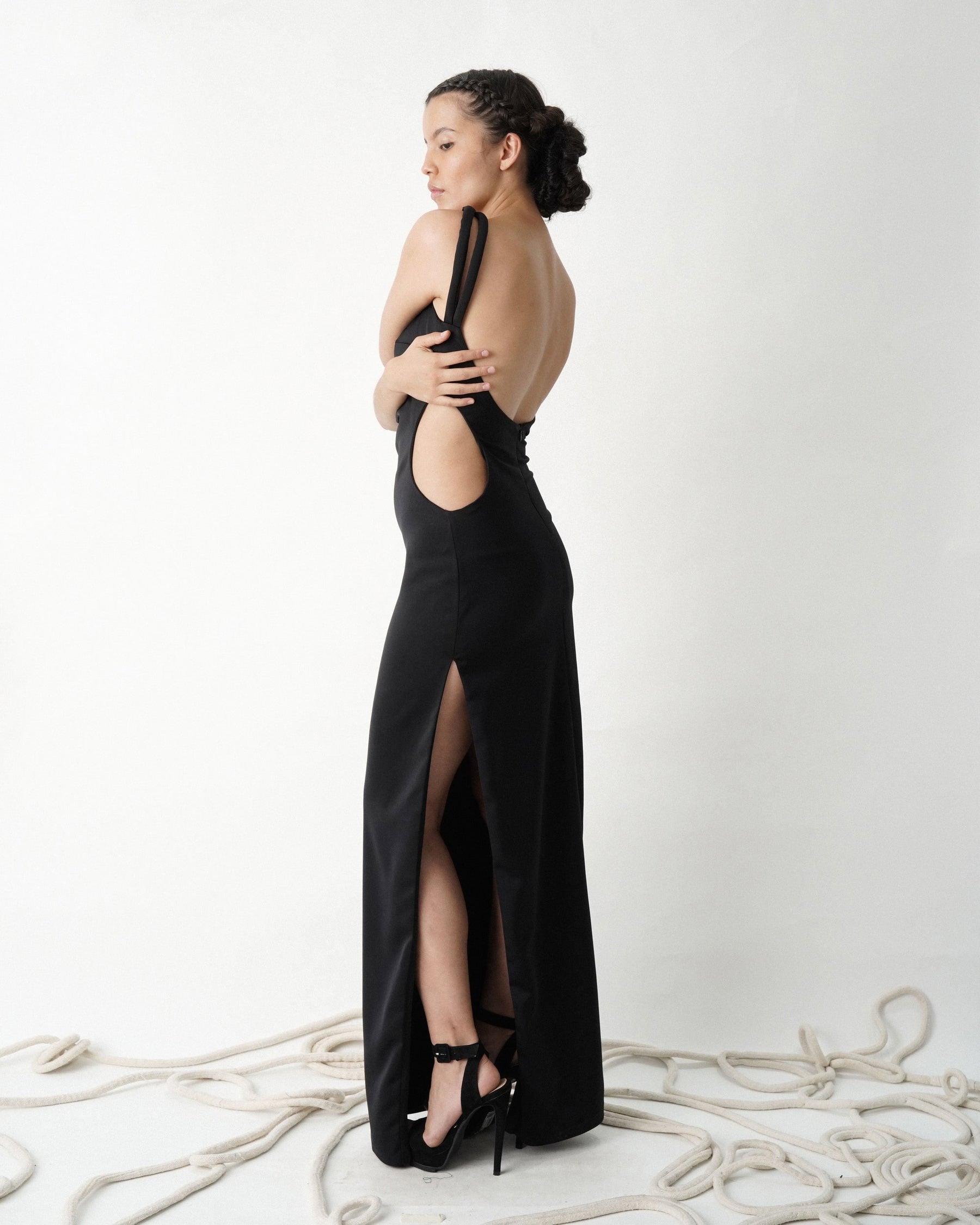 vestido ahuecado