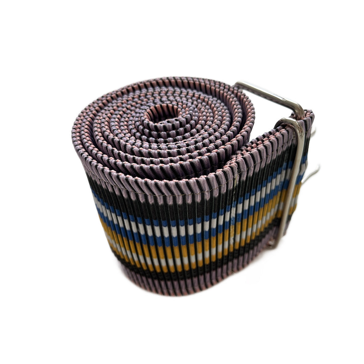 Lavender Stripe Rib Belt