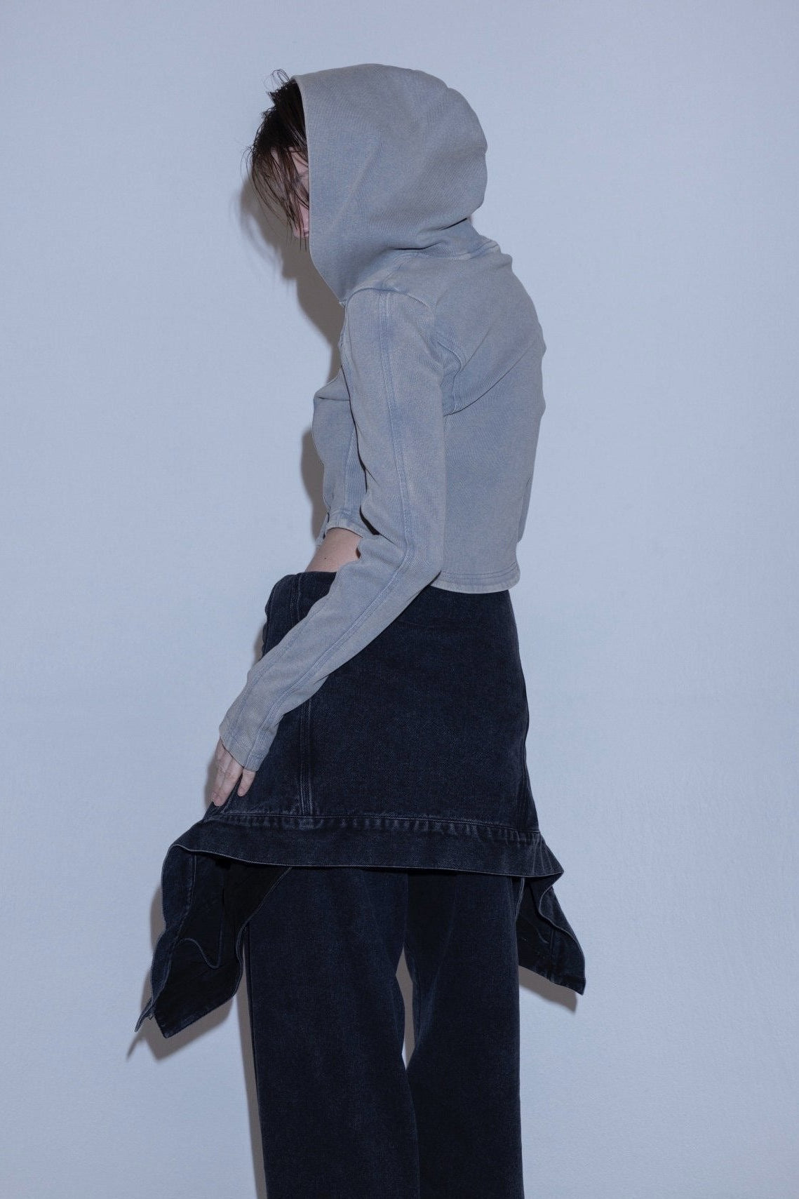 Corset zip tops
