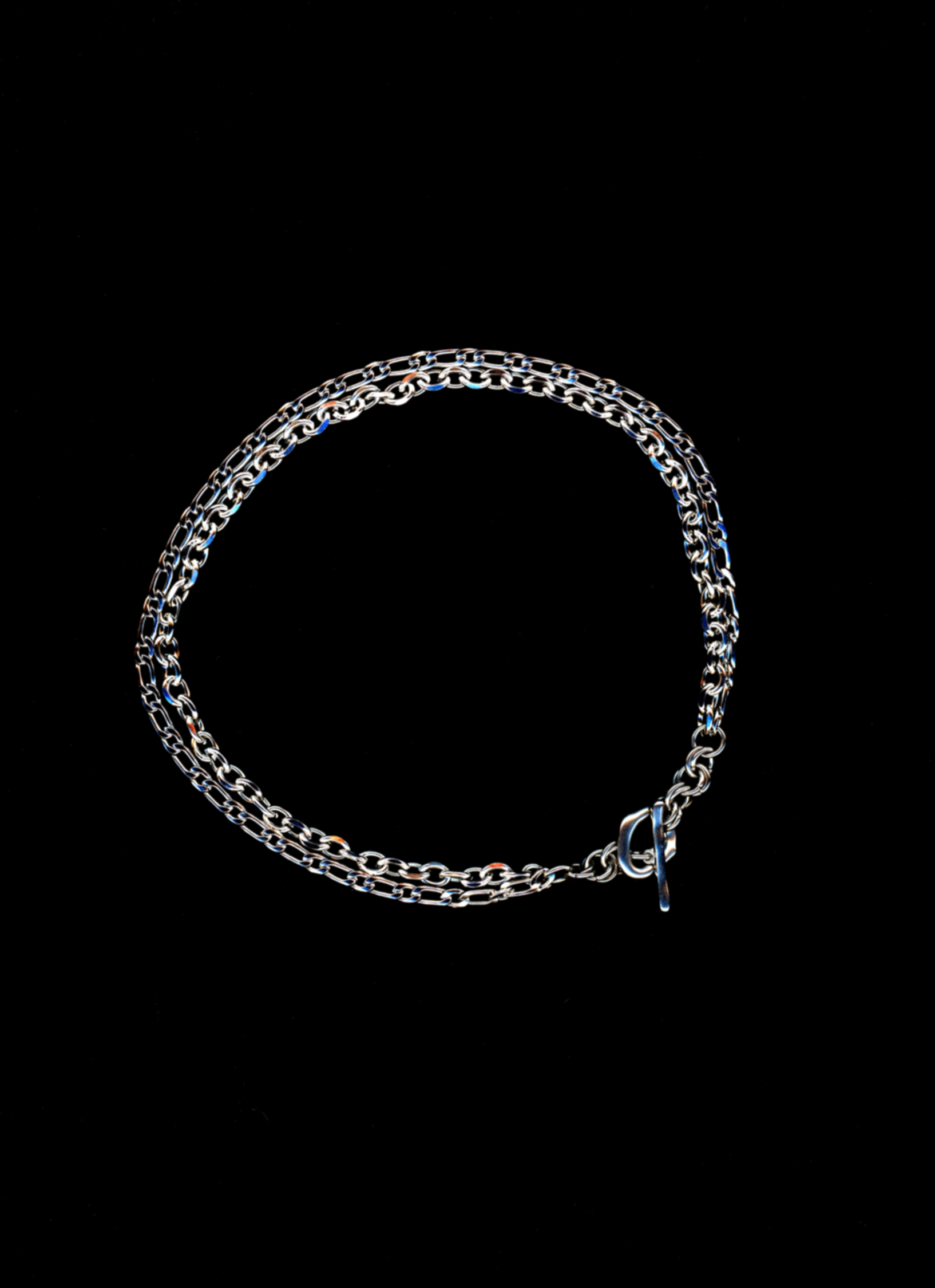 The Sable - Sculptural Toggle Choker