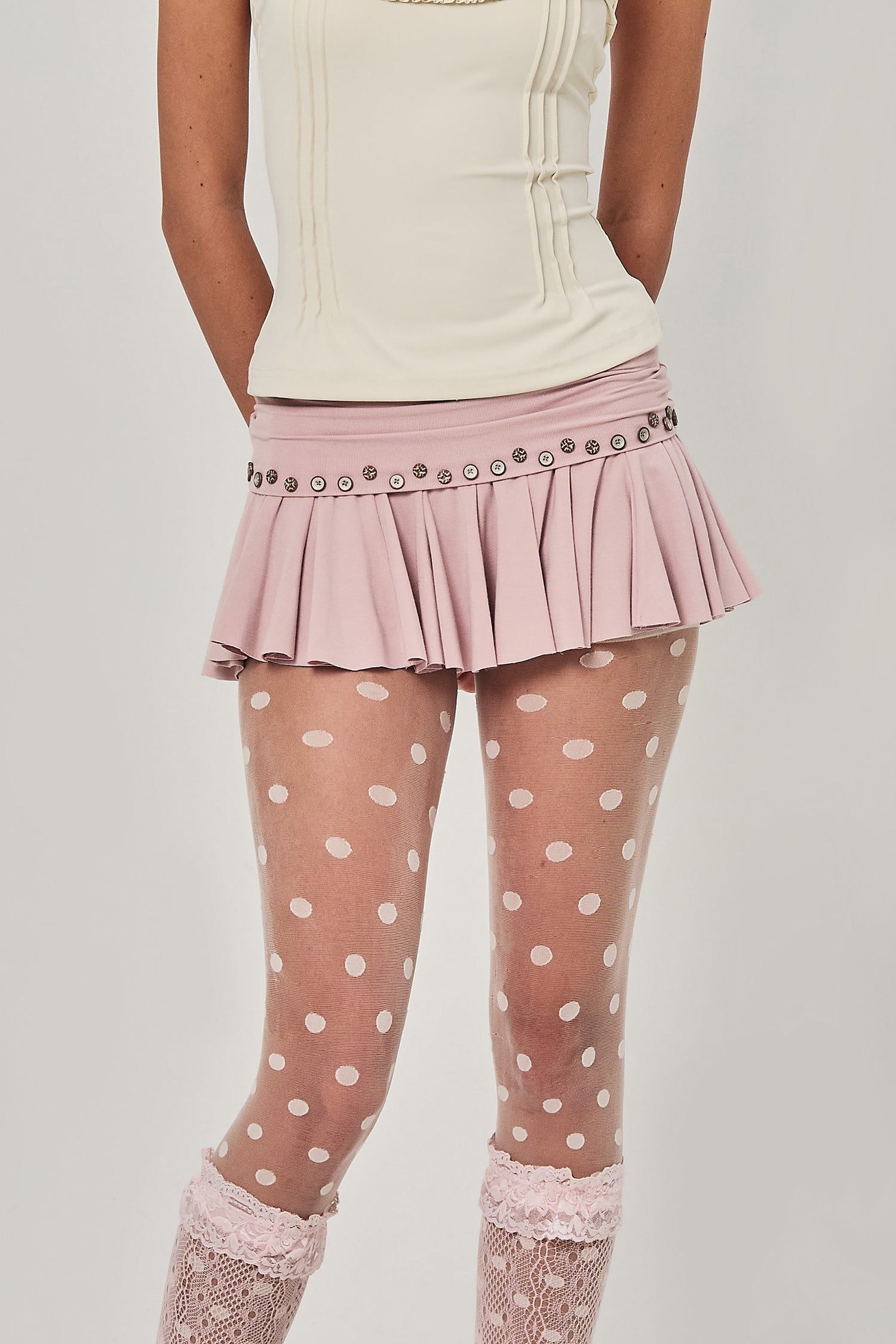 RIPPLE SKORT PETAL