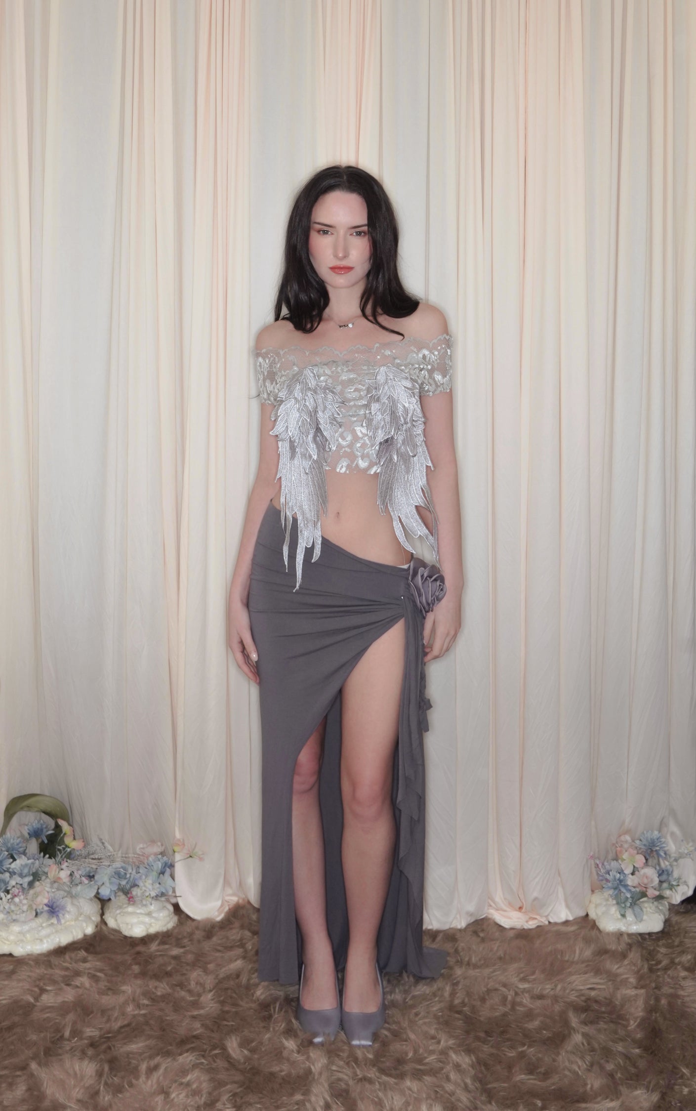 ROSE STONE SKIRT