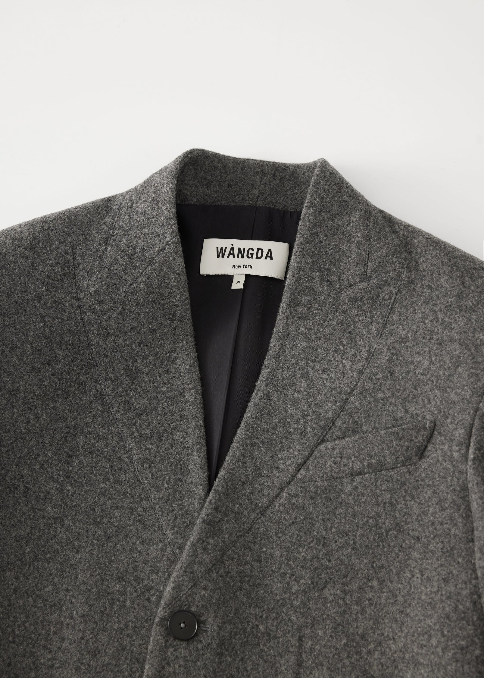 Grey Essentia Wool Coat