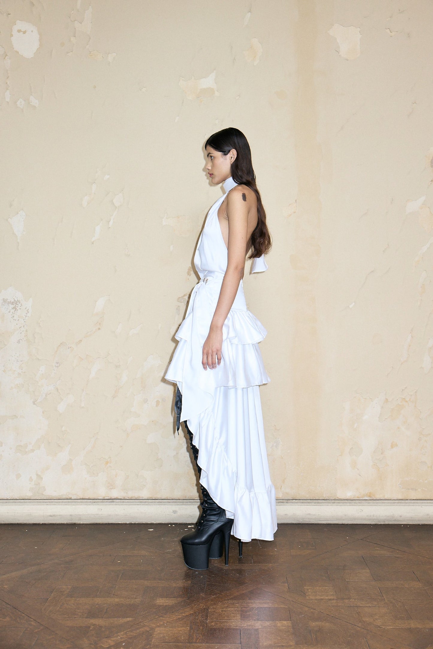 MATURIN DRESS WHITE