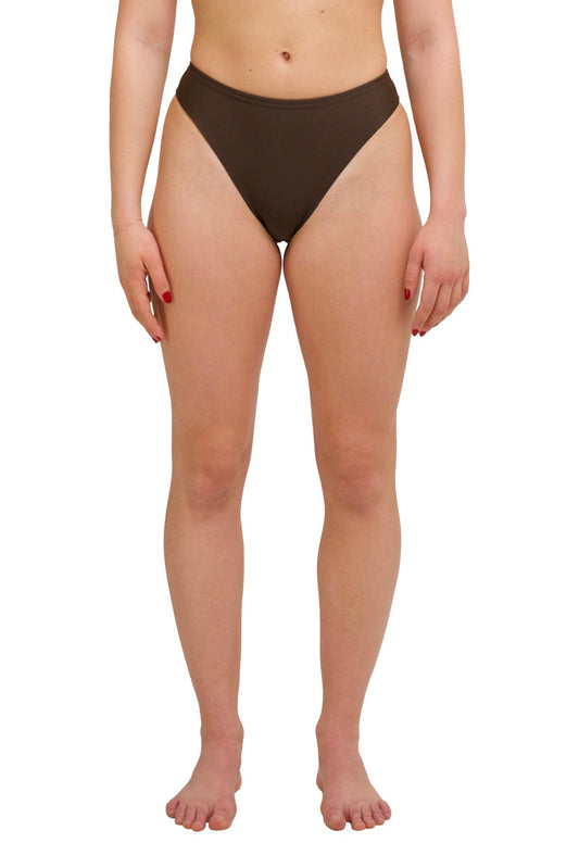HA 001 - MID RISE BIKINI BRIEF - ARABICA