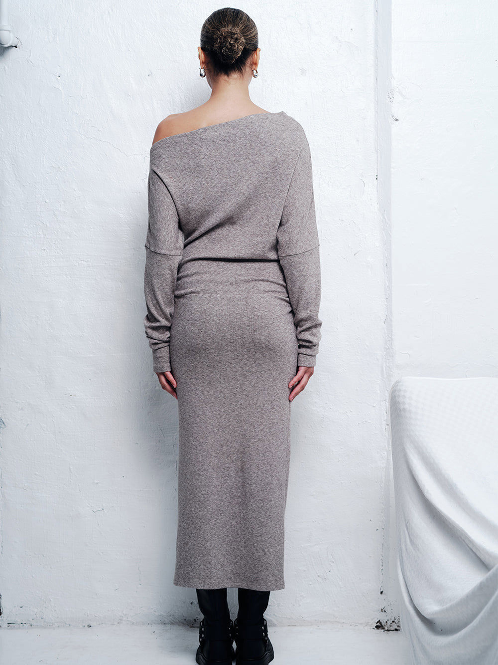 ALEXIA LONG DRESS IN OAT