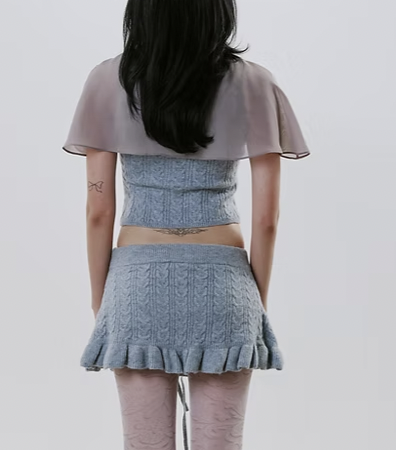 Celestite Knit Top