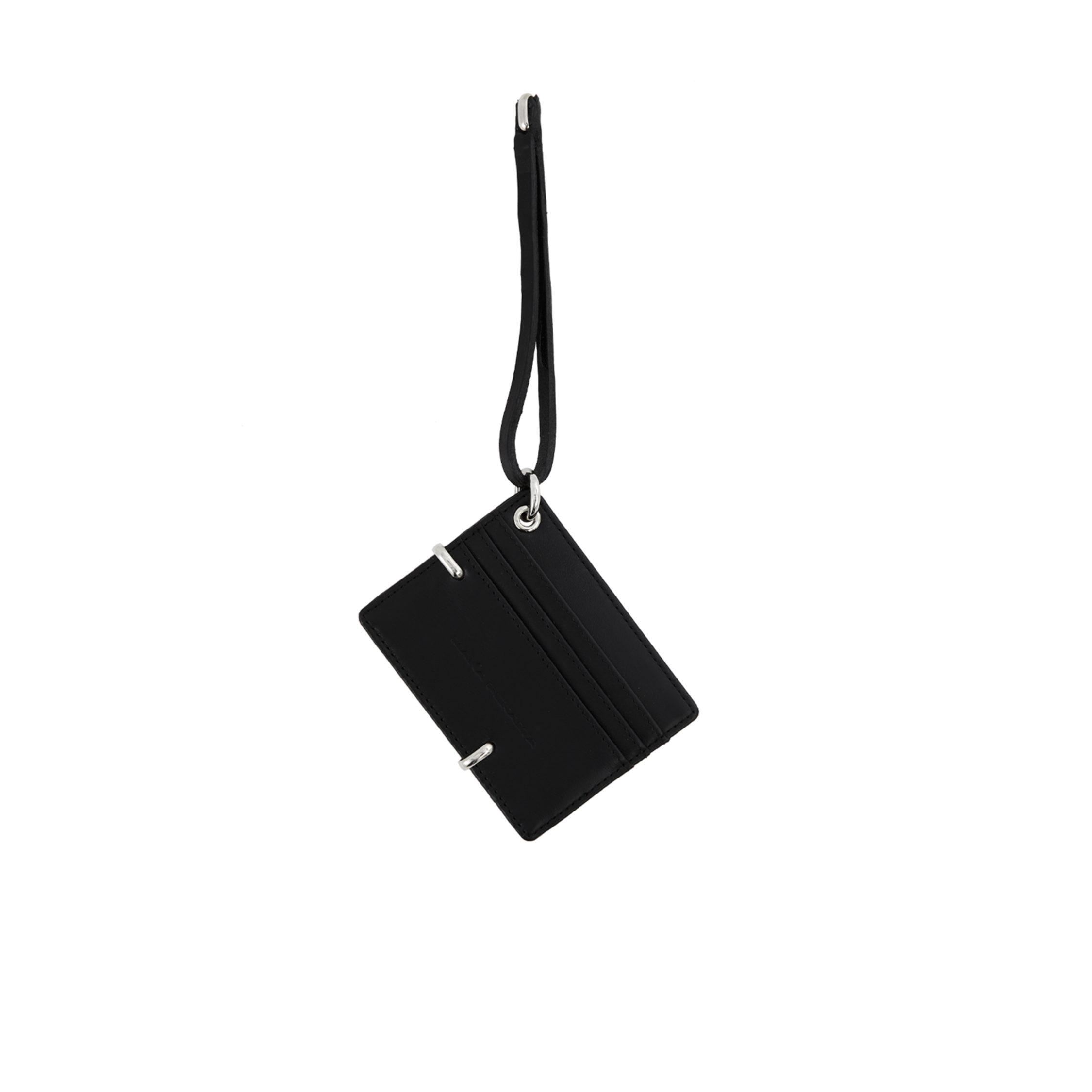 Metaled Leather ID Cardholder