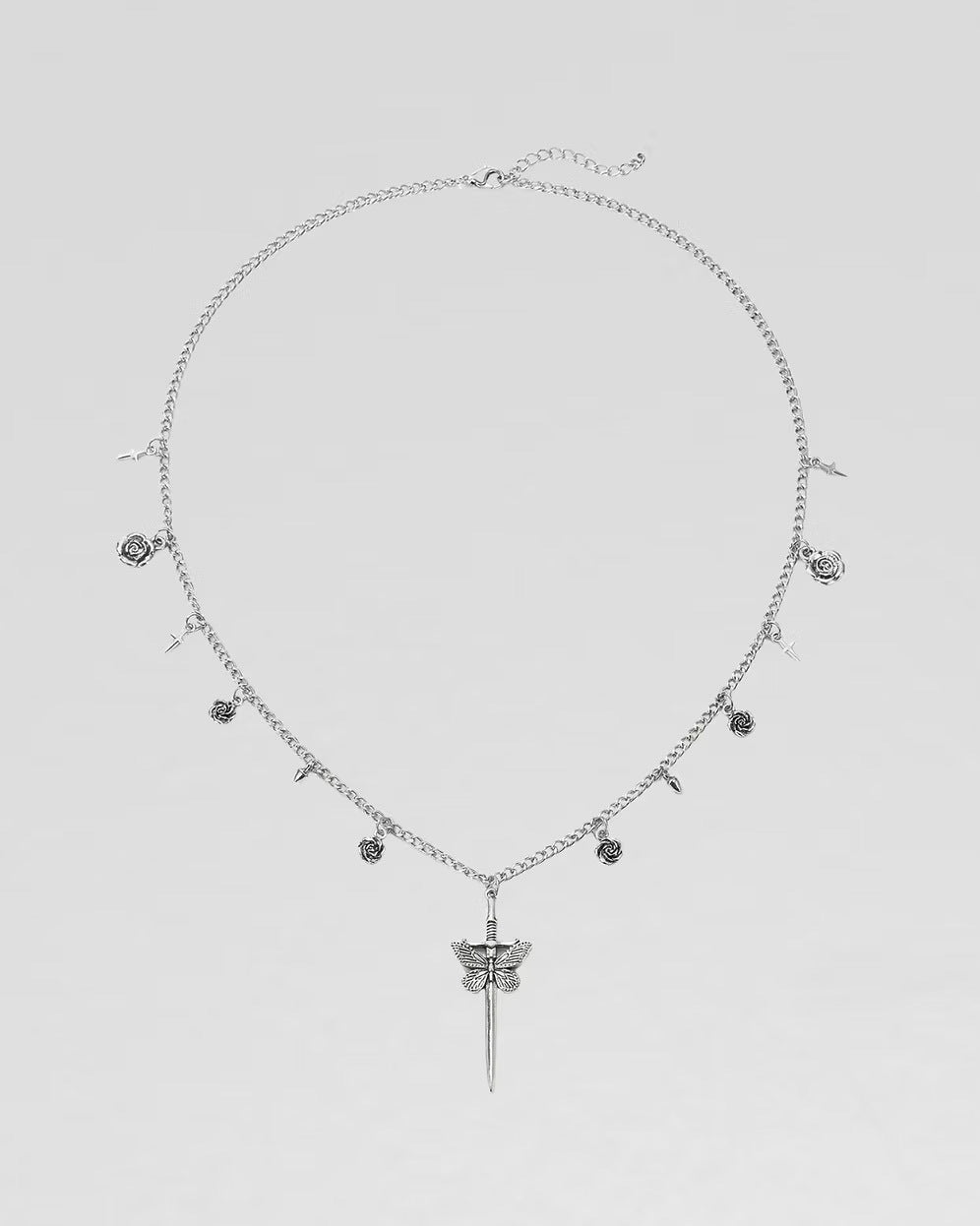 SWORD BUTTERFLY NECKLACE