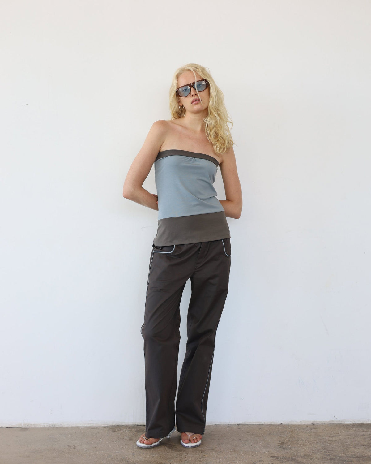 RIDGE pants - city grey