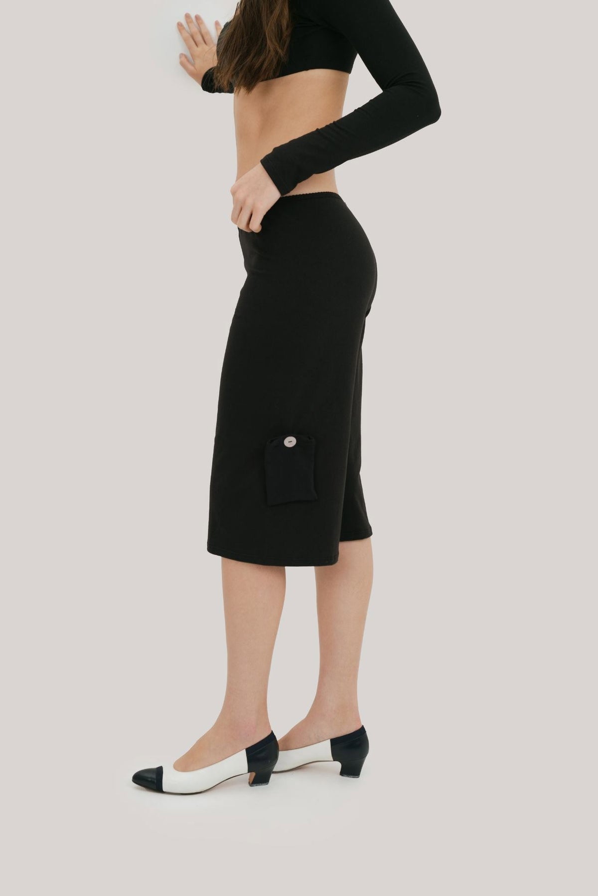 Simone Detachable Pocket Capri Pants