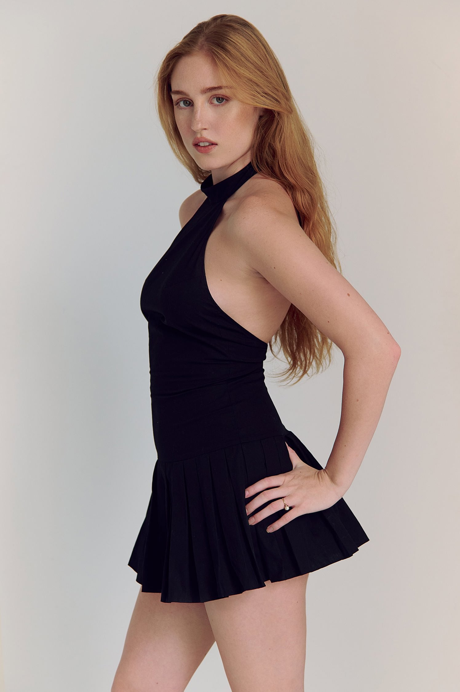 The Parkside Dress in Black