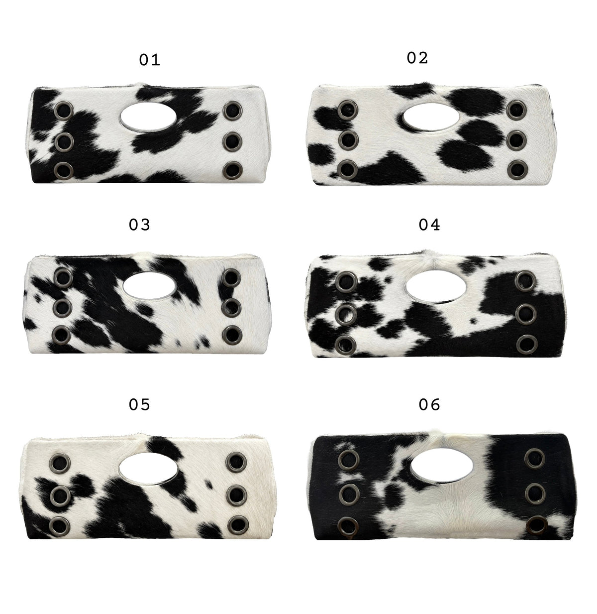 La Grommette Clutch - Spotted Onyx