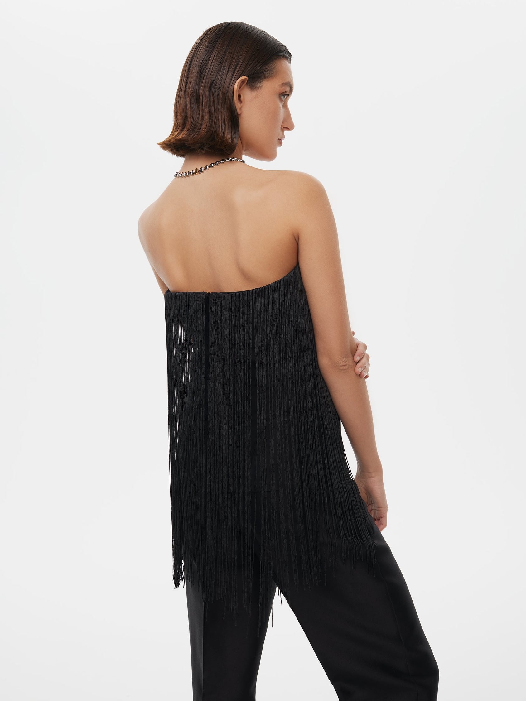 Wild Willow Corset Top in Black