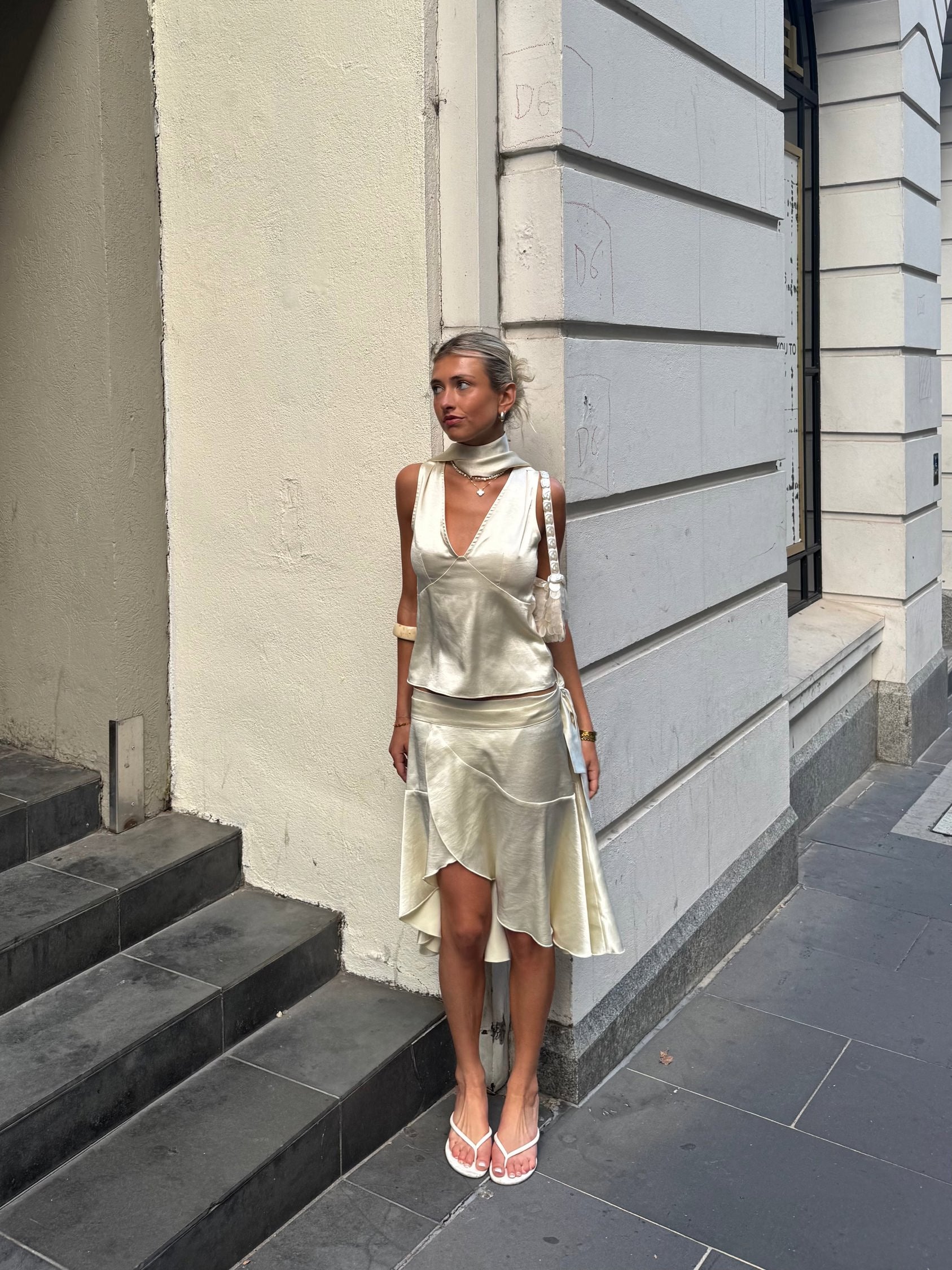 TAORMINA SKIRT (sand)