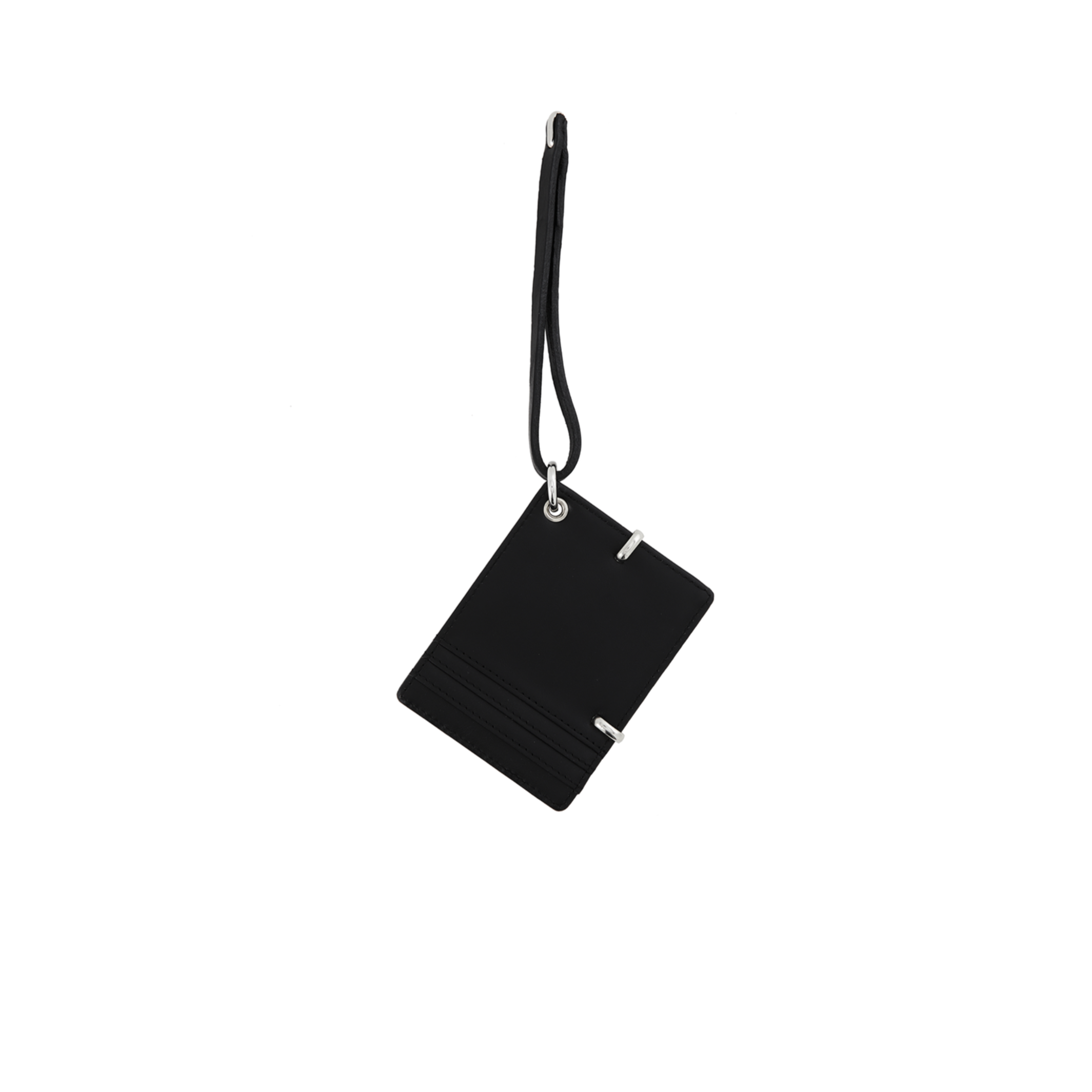 Metaled Leather ID Cardholder