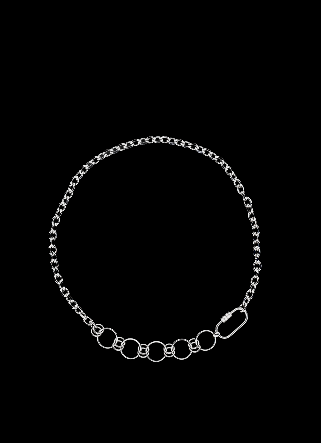 The Wren - Chainmail Carabiner Chain