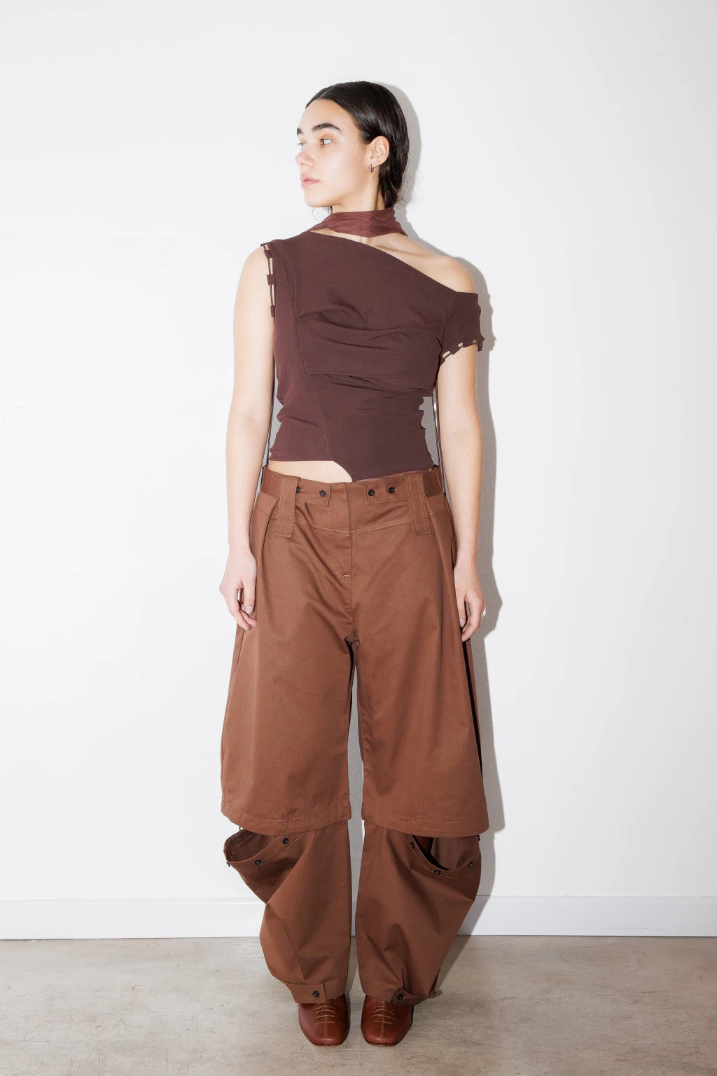 Mathilda Top - Brown