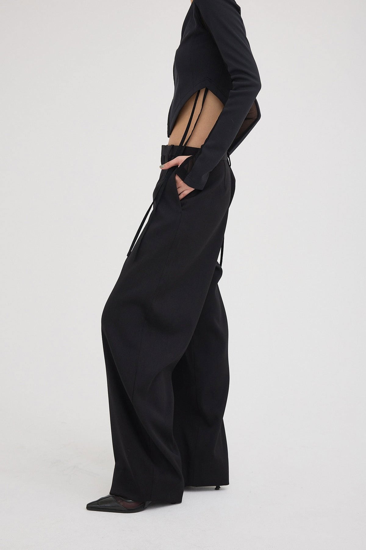 Seamless line pants
