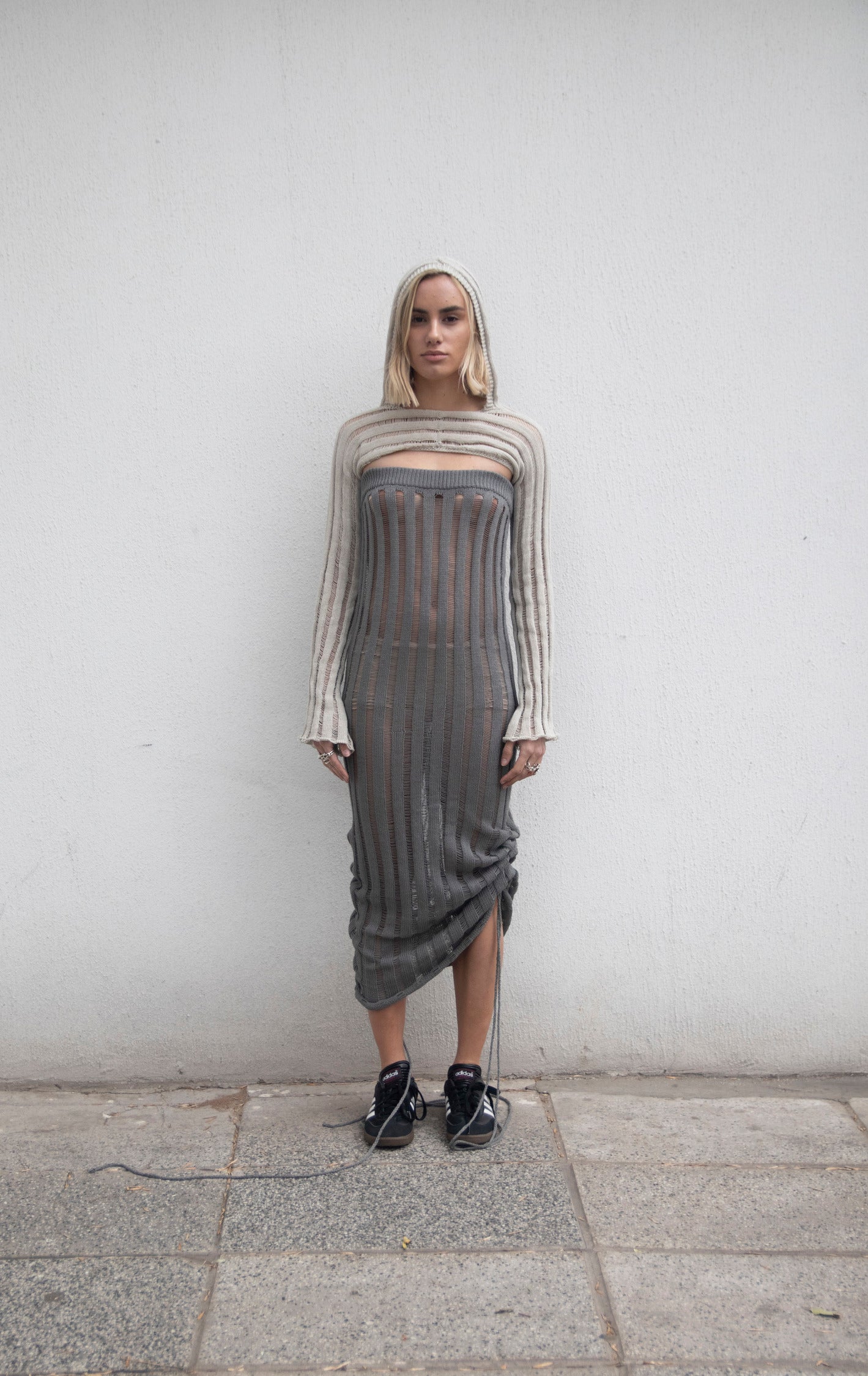 Toshima Hood Knit Sleeves