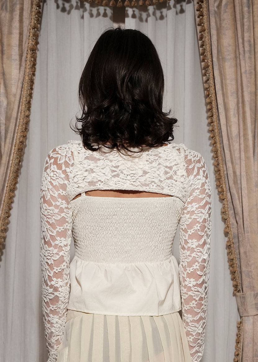 Secret Dare Shrug Ivory