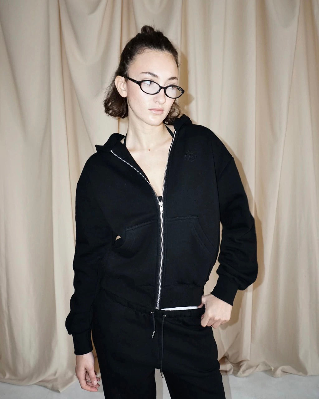 LOWKEY cotton hoodie